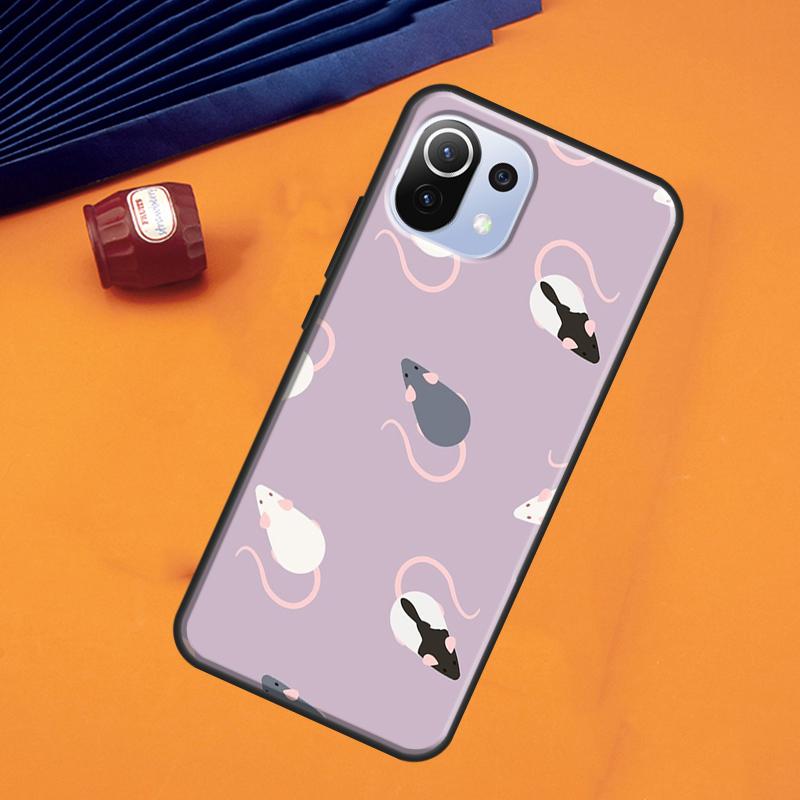 Mouse Rat Case For POCO F5 X3 X5 Pro F3 F4 X4 GT M5s C40 Cover For Xiaomi 13 11T 12T Pro 12 Lite 12X