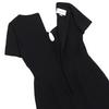 GUCCI Excellent condition G logo silk-blend wool dress, women's, black, size 40, 631484 dress 40 blackUsed