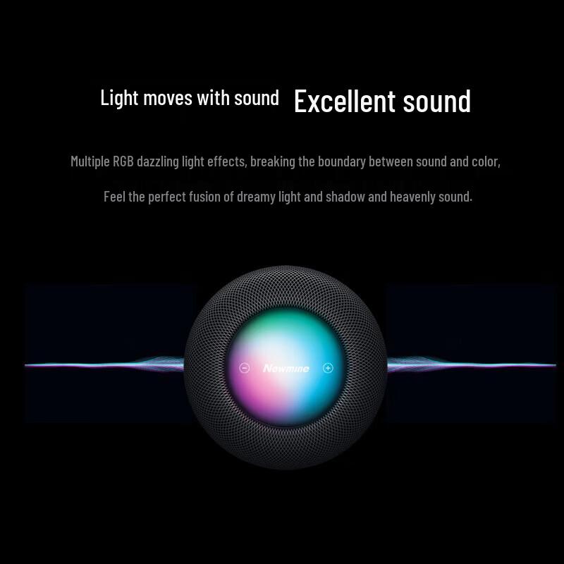 Newmine K228 Portable Bluetooth Speaker CN plug (adapter included) (CN version)