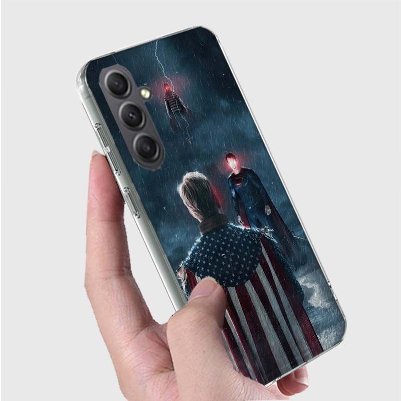 Homelander The Boys Phone Case for Samsung A16 A26 A36 A56 A17 A37 A57 A07 A06 A02S A03 A04S A05S Galaxy Note 20 10 A50S A71 A51