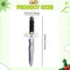 Fake Martial Arts Costume Realistic Cosplay Toy Short for Outdoor Activities Game