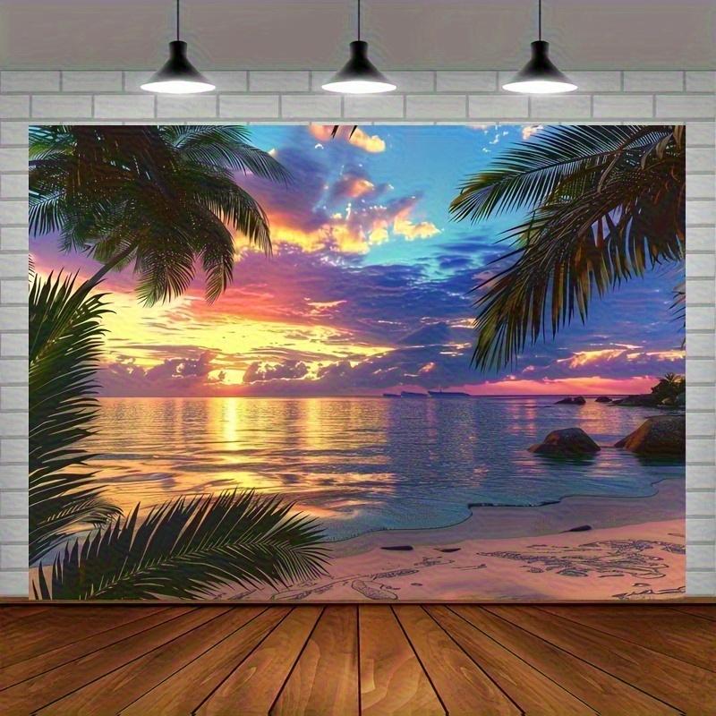 1pc Vintage Boho Mandala Floral Tapestry Wall Hanging Decor  Intricate Floral Mandala Design for Bedroom Living Room Office 74x94cm(29x37in)