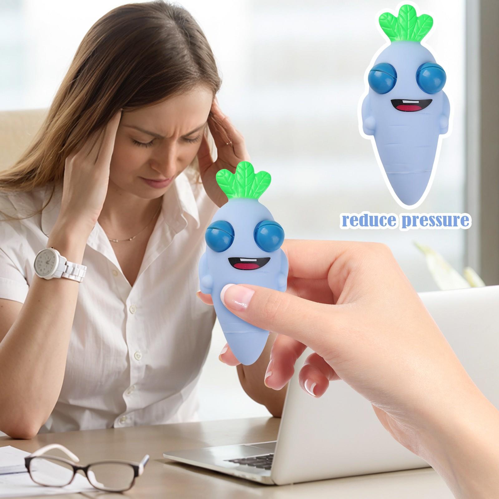 

Косоглазая морковь снимает стресс One Size синий