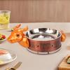 Dry Pot Alcohol Stoves Cookware Food Warmer for Picnic Party Restaurant Kitchen