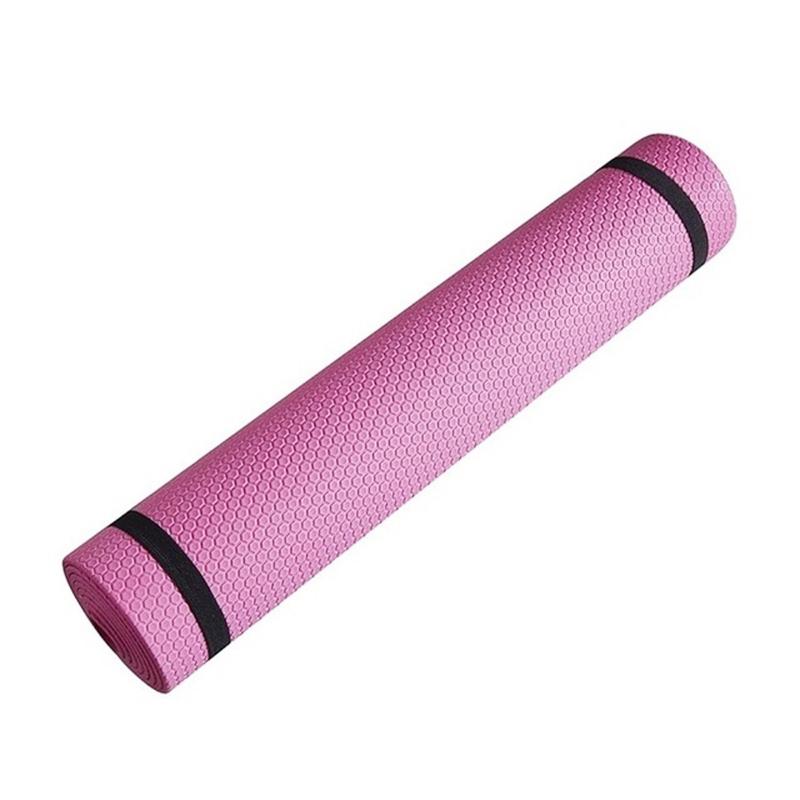 1X Yoga Mat Anti-Skid Sports Fitness Mat 3Mm-6Mm Thick Eva Comfort Foam Yoga Mat For Exercise Yoga And Pilates Gymnastics Mat
