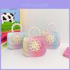 Stylish Princess Shoulder Bag With Pearl Flower Design For Girls And Boys Perfect For Daily Use