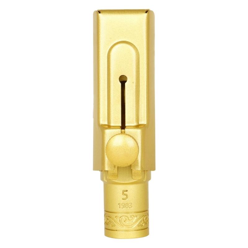 Brass Metal Eb Sax Mouthpieces Altos Saxophone Mouthpiece with Caps and Ligatures for Professionals and Beginners