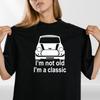 Klassisches Mini-T-Shirt Retro Autoenthusiast Geschenk Unisex Baumwoll-T-Shirt UK
