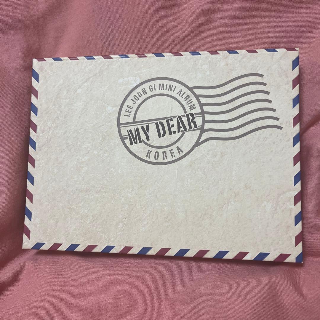 

[USED] Lee Jun Gi Korean version CD MY DEAR