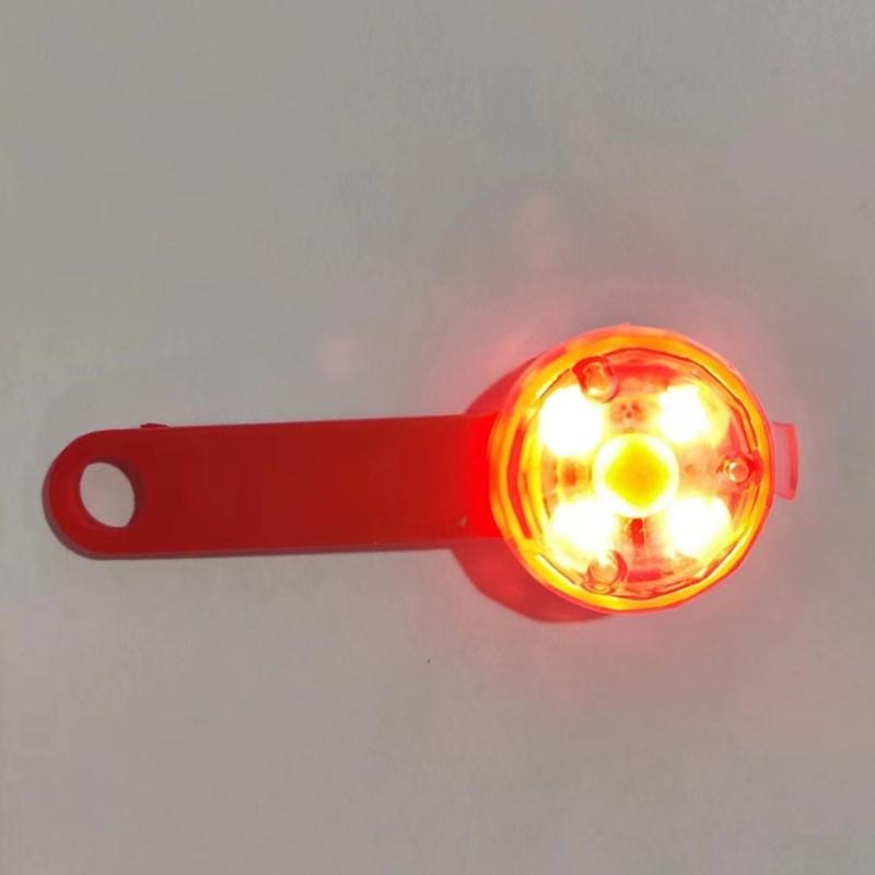 Clipon LED Safety Light for Pet Collar Pendants Light Camping Running Dog Light