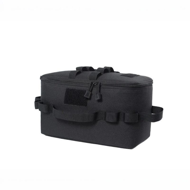 Große Kapazität Outdoor Camping Aufbewahrungstasche Bodenheringe Picknick Kochgeschirr Gaskartuschen Organizer
