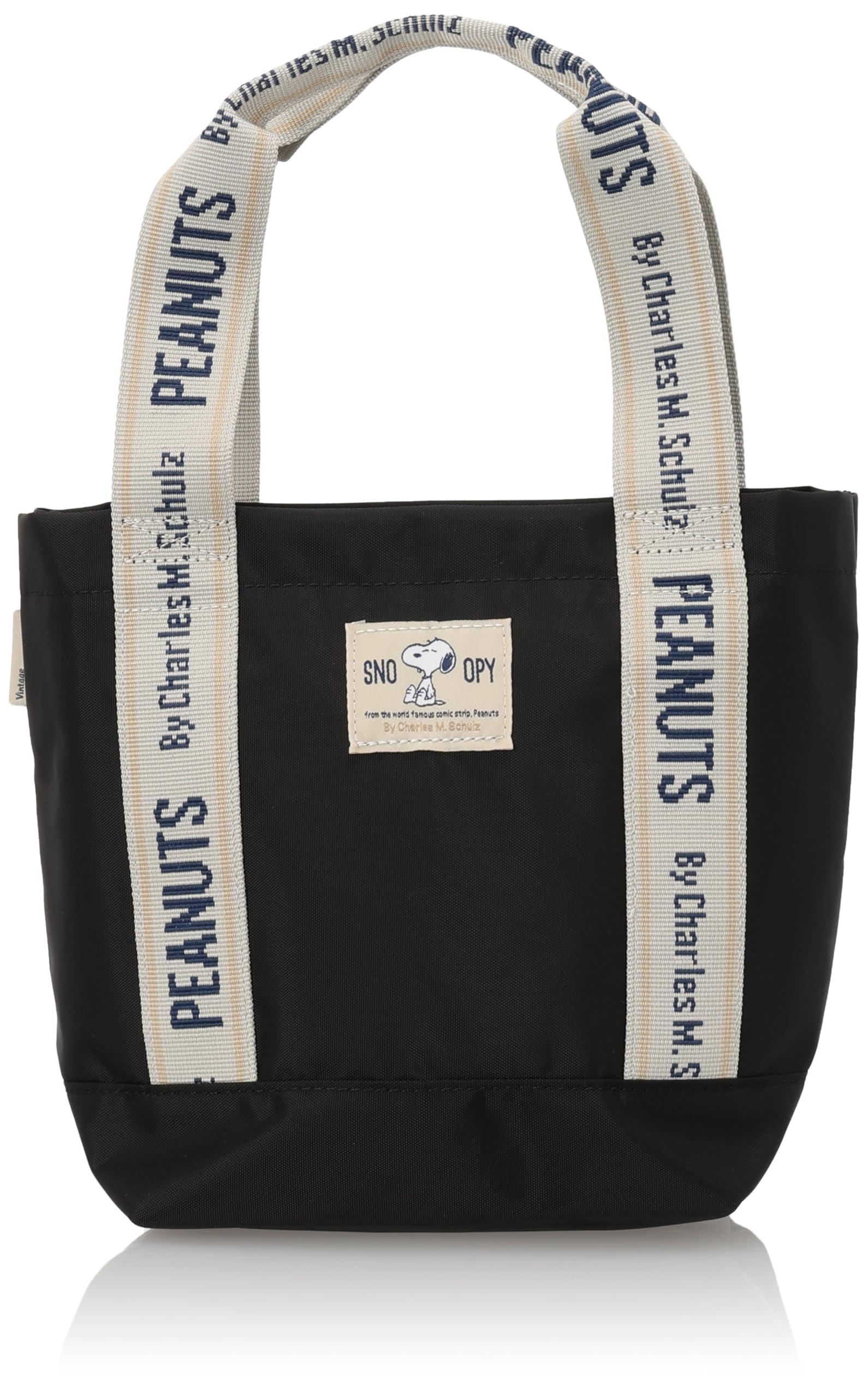 

Mini Tote Tote Water Logo For Going Stylish 0367 Black [Snoopy] Bag, Bag, Glossy, Repellent, Zipper, Tape, Commuting, Out, Walking, Women, Women,