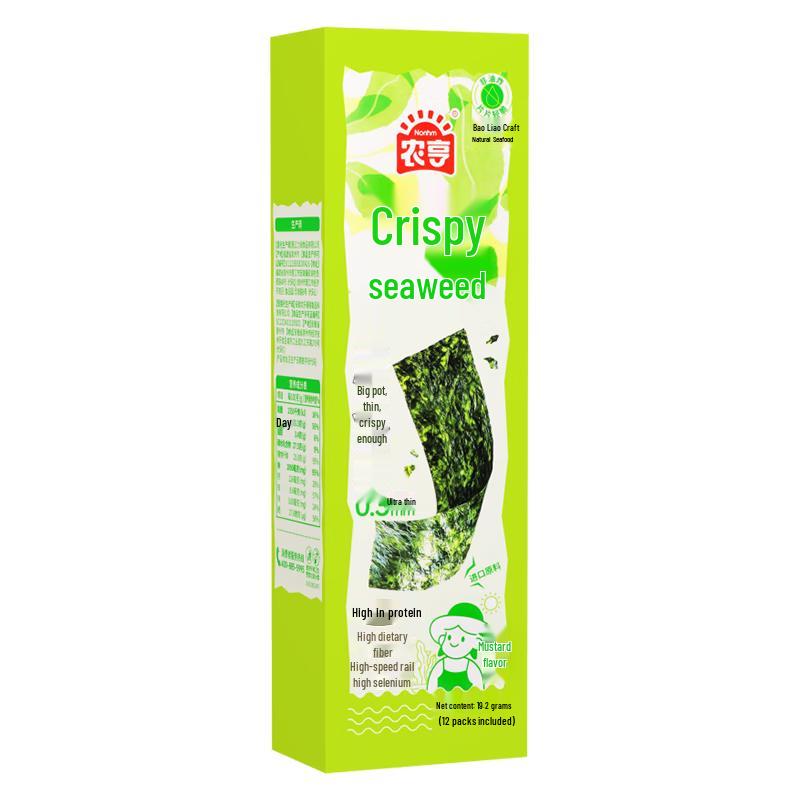 Nongheng Crunch Wasabi Seaweed Snacks