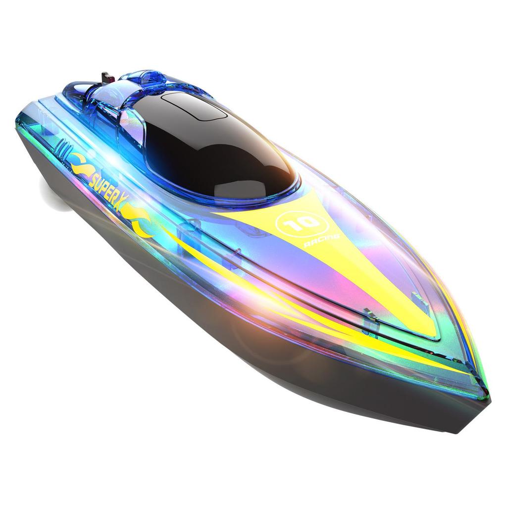 Children's Educational Remote Control Electric Toy Speedboat – Outdoor Smart Celebrity Toy Boat