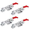 4pcs Toggle Rod Tensioner Door Bolt Clip Accessories Adjustable Spring Lock For Doors Machinery Automotive Components