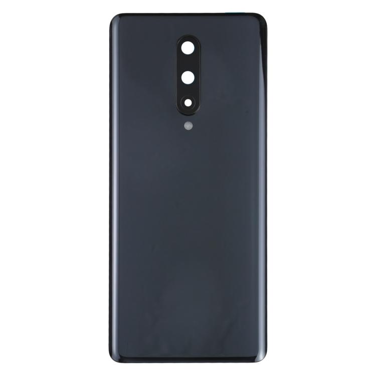 

Для OnePlus 8 Корпус акумулятора з клейкою наліпкою + Кришка об єктива камери Black