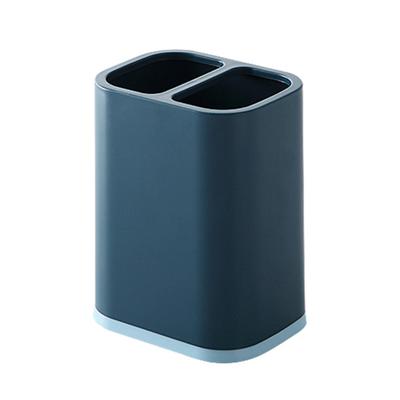 Chopsticks Basket Multi-functional 2 Grids High Quality ABS Household Draining Holder for Kitchen