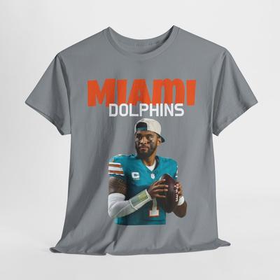 Miami Dolphins Tua Tagovailoa NFL Fan Cotton T-Shirt Unisex T-Shirt