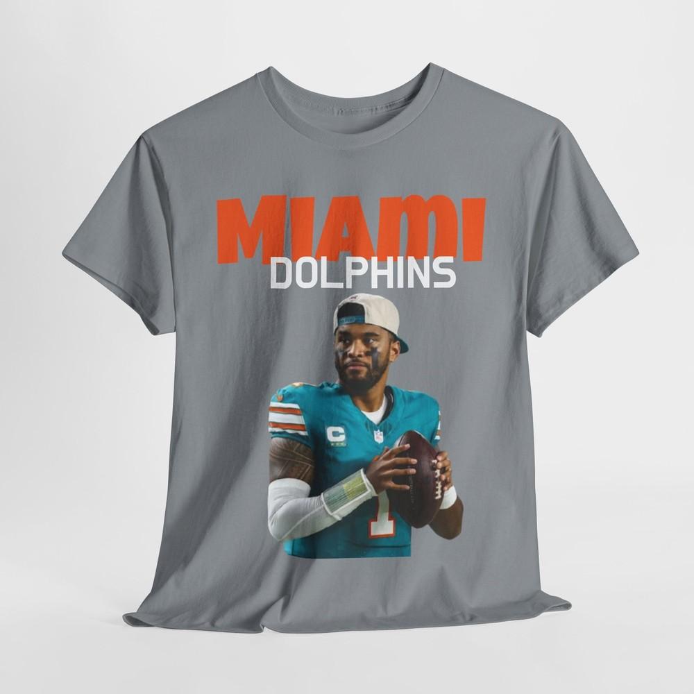 Майами Долфинс Туа Таговайлоа НФЛ Футболка для фанатов Хлопковая футболка Унисекс XXXL