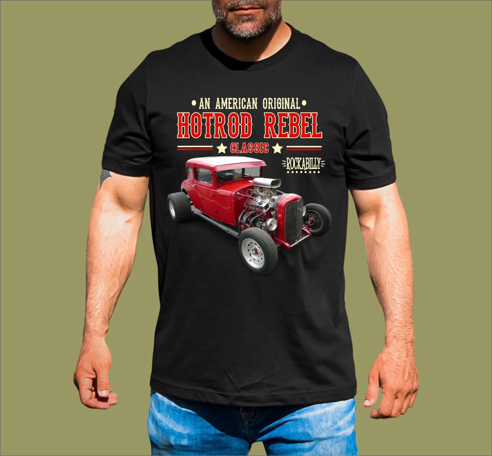 HOTROD REBEL T-SHIRT L