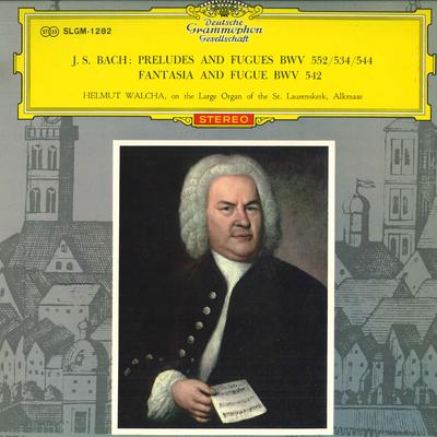 LP Record BACH HELMUT WALCHA  Preludes And Fugues Bwv552534544  SLGM1282 DECCA UK Classical Used