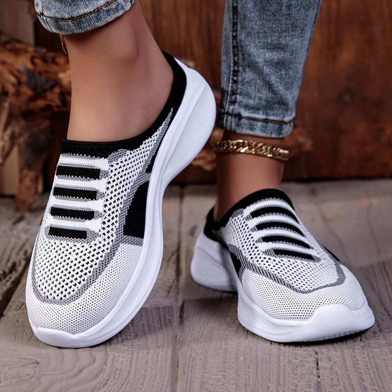 Women casual shoes in large size lightweight and breathable walking shoes women slippers comfortable and easy to step on
