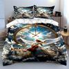 Clock, angel, cello, doves. Bedding sets Duvet cover sets Duvet covers Pillowcases(1*Duvet Cover 2*Pillowcases without duvet insert)