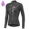 Thermo-Fleece Radtrikot-Set für Damen, MTB-Kleidung, Rennrad-Uniform, Radsportbekleidung, Winter