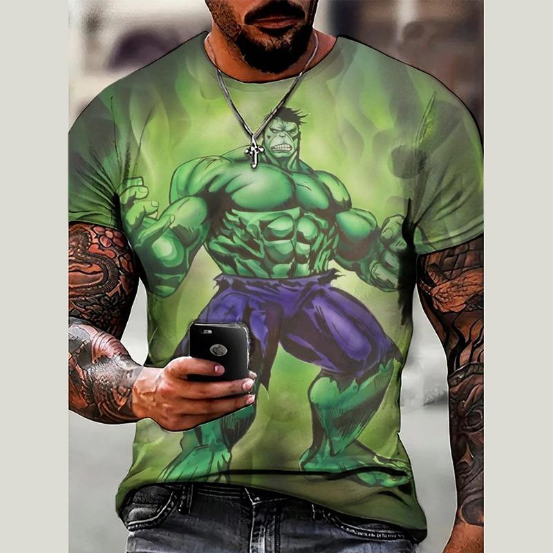 Buntes Batik-T-Shirt mit 3D-Druck für Herren und Damen, modische Streetwear, kurzärmelige T-Shirts, übergroße Harajuku-Kinder-T-Shirts, Tops, Kleidung