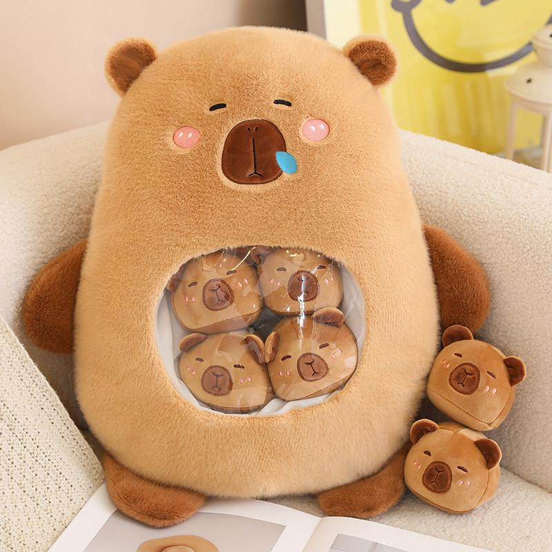 Capybara Toy Plush  A Large Bag  Creative Capybara Stuffed Dolls  Toys Plush