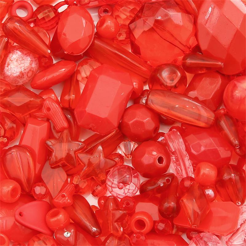 30g Retro Regnbågs Pärlor Mystery Box - DIY Smycken & Mobilkedjeaccessoarer