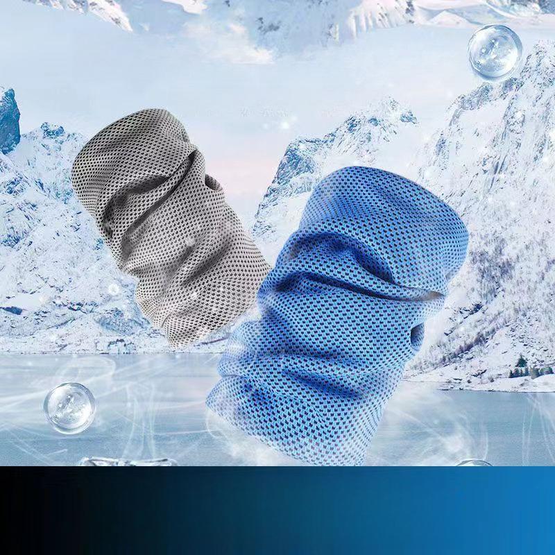 Cooling Sports Wristband Towel - Quick-Dry Sweat Absorbing Ice Towel for Gym, Running, Hiking - Lightweight & Reusable Workout Accessory