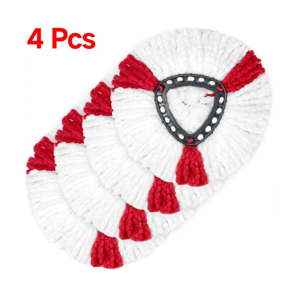 Microfibre Mop for Vileda Turbo 2-in-1, Mop Head for Vileda Turbo Spin Mops Easy Wringing 2-in-1, Spin Mop For All Floor Types