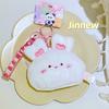 Adorable Plush Animal Coin Purse Mini Bag Cute Creative Keychain Accessory For Kids