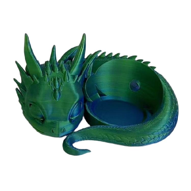 Speakers Table Dragon Stand Beautiful Desktop Decoration Holder for 4/5 Speakers for Office/Room зелёный