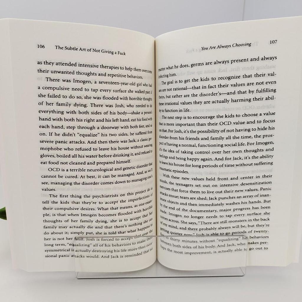 "Subtle Art of Not Giving a F*ck" by Mark Manson