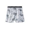 Large Size Men Spring and Summer Thin Ice Silk Breathable Home Can Wear Underwear