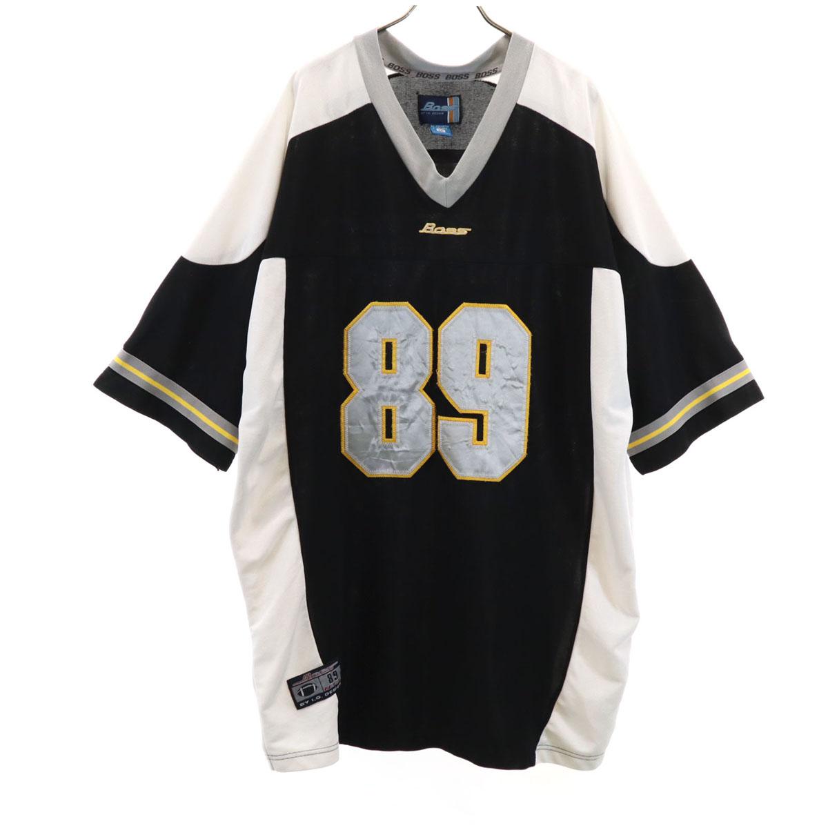 

BOSS Short sleeve game shirt XXL black Biggs Men s Used