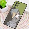 Anime Beastars Wolf Rabbit Phone Case for Samsung Galaxy Note 10 Pro S26 Ultra S23 S24 FE S25 S21 S22 PLUS Shockproof Cove