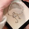 Retro Hollow Geometric New Style Exquisite and Fashionable Design Sense Niche and Simple Bracelet for Women