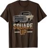 SquareUp Squarebody Pickup Truck Vintage Vehicle 4x4 TShirt Unisex T-Shirt