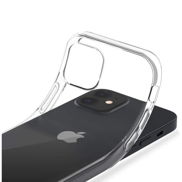 Case - PHONILLICO - iPhone 12 MINI - Ultra Slim - Silicone Gel TPU - Transparent