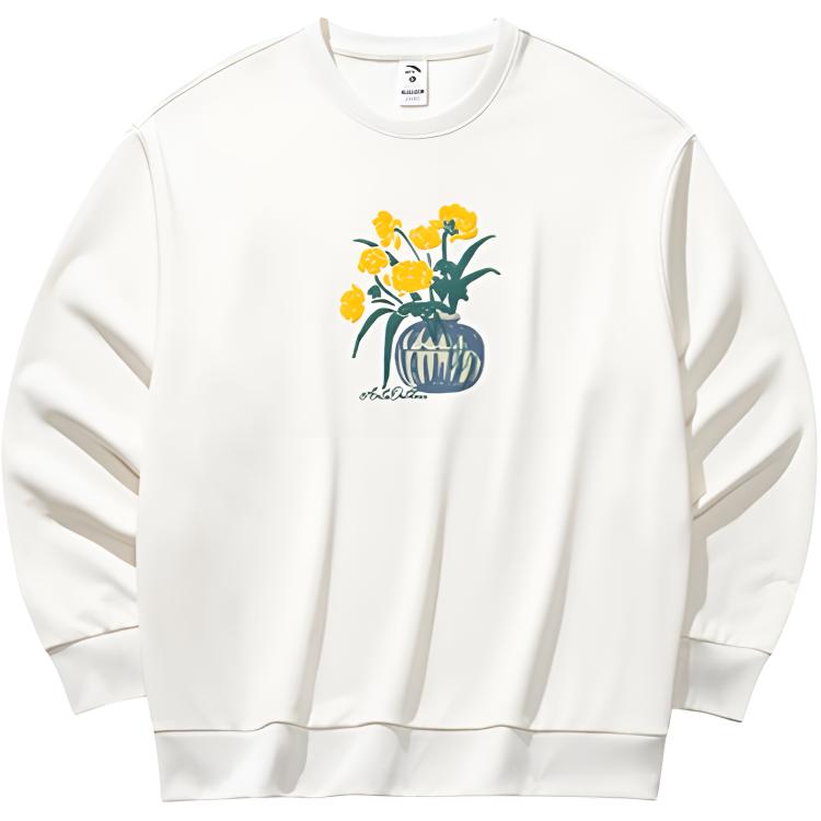 

Anta Уличная серия Пуловер с круглым вырезом С принтом букв Удобный Универсальный Свободный Повседневный Простой Спортивный Свитшот Женский свитшот 962536701-1 XL