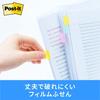 Post-it Film Sticky Notes Index Heading Rectangle Thick Multicolor 40 X 18mm 3 Colors 10 Sheets 686MC-5