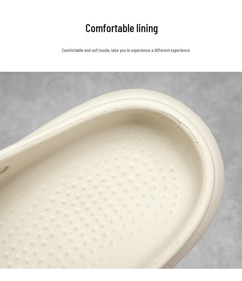 Men's Summer Slip-Resistant Closed-Toe Garden Sandals with Soft Sole