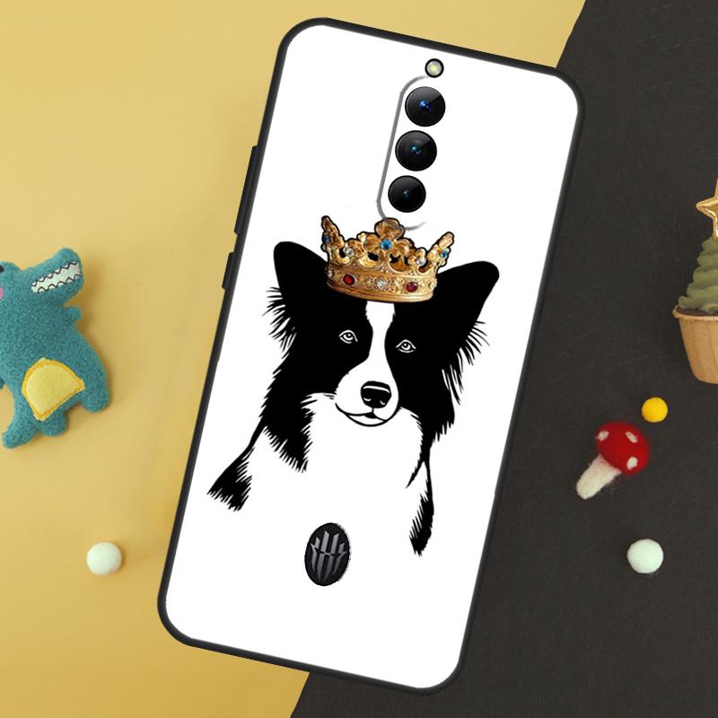 

Border Collie Watercolor Phone Case For ZTE Nubia Red Magic 9 Pro Plus 8 8S Pro Plus 6 7 6S 7S Pro 5G 5S 6R Cover Red Magic 8 Pro