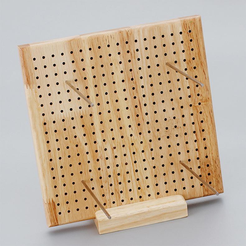 Creative Wooden Crochet & Knitting Blocking Board for DIY Projects