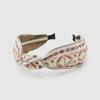 LALA Bohemian Imported Hairband - White