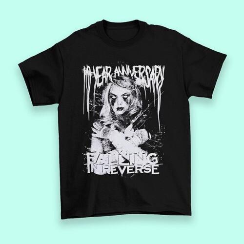 Falling in Reverse Music Band Unisex Black T-Shirt, Gift For Fans XXXXL