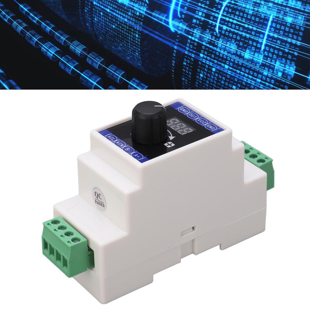 Current Signal Generator Digital Display 4‑20mA  24V Analog Simulator Rail Installation Current Simulator 4‑20mA Generator